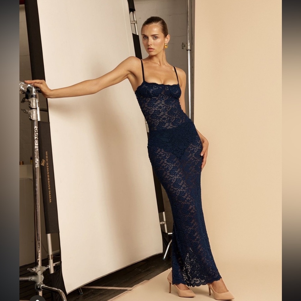 Arcina Ori Margot Dress in Navy